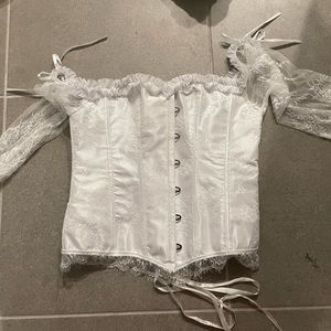 White corset